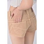 (XL) jojo jeans質感丹寧牛仔棉質純棉杏色短褲二手衣, , large