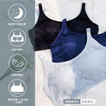 【可蘭霓Clany】台灣製蕾絲涼感多功能M-3XL無鋼圈內衣(性感黑 6920-63), , large