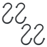 [拜爾家居]S型掛鈎 (小6個/5組) (大4個/5組) MIT台灣製造 S掛勾 S勾 S掛鈎 掛鉤 S掛勾 置物鉤 (免運), , large