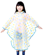 【周周生活｜晴雨選品館】兒童雨衣 背包款雨衣 斗篷式小飛俠雨衣 幼兒/大童適用 書包雨衣, , large