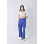 (XL) polo ralph lauren高腰寬鬆藍色長褲二手衣, , large