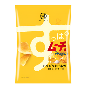 Vinegar and salt plum potato chips