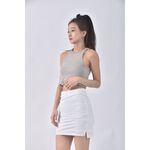 (S) 【安于晴Charlene私服】質感白色短裙二手衣, , large