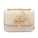 TORY BURCH Eleanor 大標誌翻蓋小款二用包/白色, , large