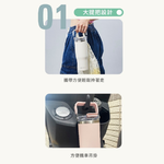 [e shoe store] Banjiajia ceramic double drink cup/ice dam cup sea mist gray, , large