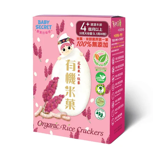 [正光藥局]寶寶的秘密-有機紅藜米果 6g*6/盒