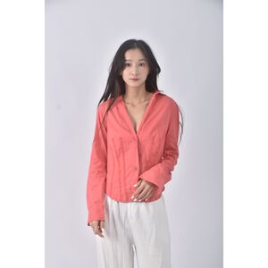 (S) armani exchange棉質橘色外套二手衣