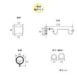 【Colors】雙桿 伸縮窗簾桿 帽頭 伸縮範圍 70-120cm / 120-210cm 古典系列 金屬桿 造型桿 裝飾 桿子, , large