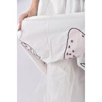 (S) 【陳喬恩私服】chictopia棉質純棉花邊草莓白色洋裝二手衣, , large