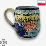 【SOLO Vintage】Cerraf Polish Pottery 320ml Mug Song of Wildflowers Series Made in Poland, , large