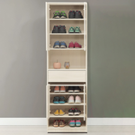 【Hampton 漢汀堡】薩亞白榆木2尺四門中空高鞋櫃, , large