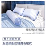 【日本藤田】五星飯店指定抗菌肩頸紓壓好眠五件組 枕頭 長型抱枕 透氣枕 台灣製 飯店枕頭, , large