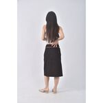 (S) lace棉質黑色長裙二手衣, , large