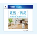 SANLUX 台灣三洋 6坪 HEPA濾網空氣清淨機 ABC-M610, , large