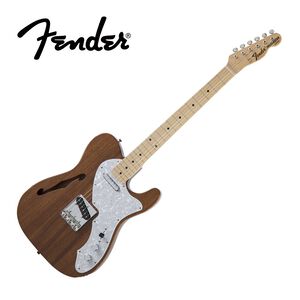 Fender MIJ Traditional 69 Tele Thinline 半空心電吉他 木紋【敦煌樂器】