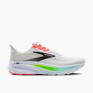 Brooks Ghost 17 男 慢跑鞋 2E寬楦 彈力 緩震 流暢 魔鬼系列 淺灰白 [1104422E112]