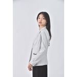 (S) gozo質感棉質純棉灰色外套二手衣, , large