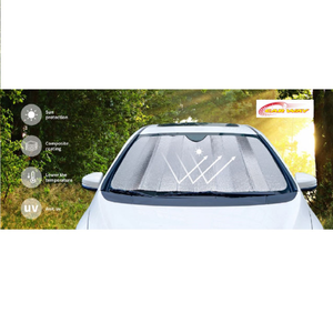 【CAR WAY夏季涼品】加厚雙面雙氣泡遮陽板休旅車專用1入(遮陽板 遮用遮陽)