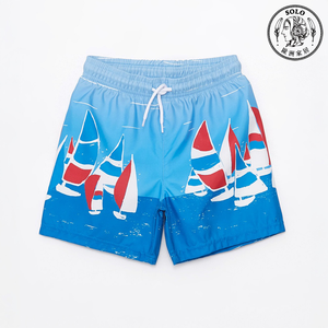 【SOLO Vintage】LCW Boys Beach Swim Trunks Swimwear 40+ UV Protection 5-6y