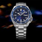 |預售|SEIKO 精工 5 Sports SKX 經典復刻機械錶-銀X藍 SRPL83K1/4R36-17K0B, , large