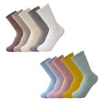 【D&G】女運動長襪<霧粉>D595 抑菌消臭 中筒襪 穿搭襪, , large