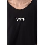 (XL) blackfriday質感黑色短袖上衣二手衣, , large