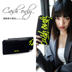 【AXIO】CASH ONLY 頂級萊卡長夾(WA-B)黑色, , large