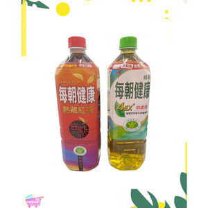 每朝健康熟藏紅茶900ml