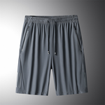 ⭐穿比不穿還要涼⭐【超涼短褲】One牌同工廠 透氣 降溫 夏天 排汗 舒適 鬆緊帶 反光條 散熱 抗悶 運動 休閒 冰絲, , large