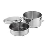 PERFECT 理想牌 極緻316不鏽鋼雙層圓形便當盒 16cm-Leidea樂德兒, , large