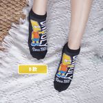 [Kaimei Cotton Industry] 12 pairs of sets, random and excellent, made in Korea, pure cotton fine needle Korean style style socks - American style Kaimei Cotton Industry, , large