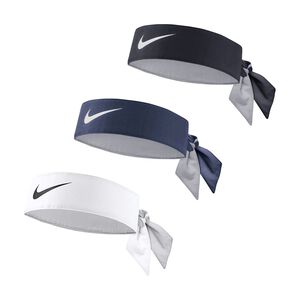 NIKE TENNIS頭帶 訓練 戶外 運動 止汗髮帶 費德勒 納達爾 簡約 吸汗 乾爽 透氣 彈性 柔軟 黑 藍 白