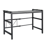 【Y HOUSE】Multi-purpose retractable storage rack/electrical rack/kitchen rack/shelf-single layer black, , large