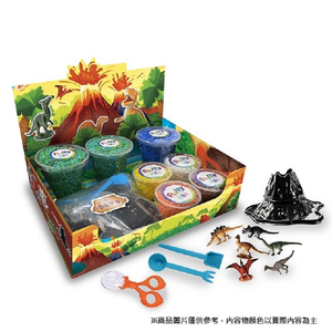【益科思】茸茸土-恐龍世界