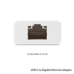 Moshi USB-C to Gigabit 乙太網路轉接線, , large