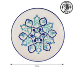 【SOLO Vintage】LCW Home 20cm Turkish Style Floral Round Plate, , large