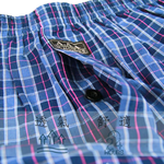 ﹝ 3A-Alliance ﹞格紋平口褲/綠白格紋, , large