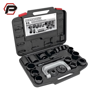 [寶力優 Powerbuilt] 23件專業和尚頭工具組 和尚頭拆卸工具 汽車底盤修理工具 台灣製造/648617