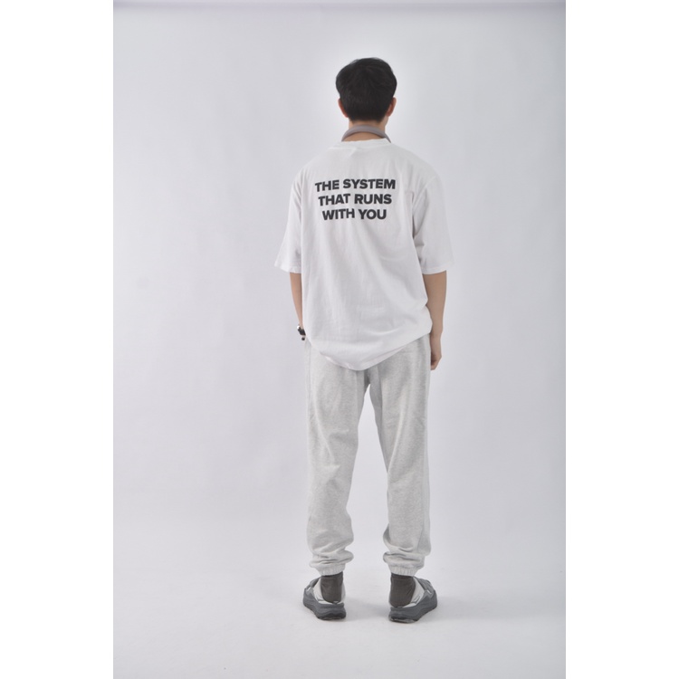 (L) 【范姜彥豐私服】new balance高腰男裝運動棉質束口灰色長褲二手衣, , large