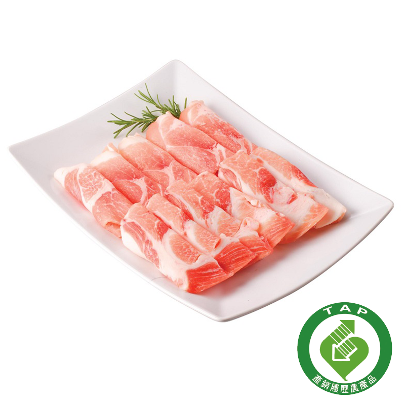 冷凍台灣安康豬豬肉火鍋肉片250g, , large