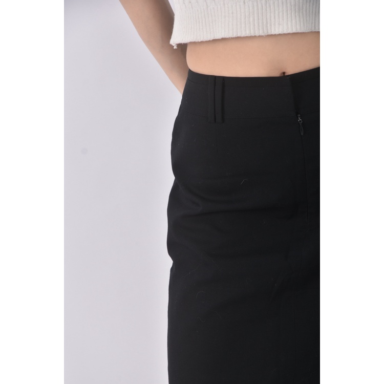 (XL) g2000質感黑色短裙二手衣, , large