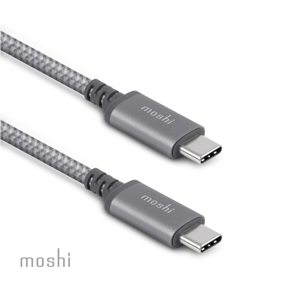 Moshi Integra USB-C to USB-C 充電線 傳輸編織線 (2.0m) iPhone充電線, , large