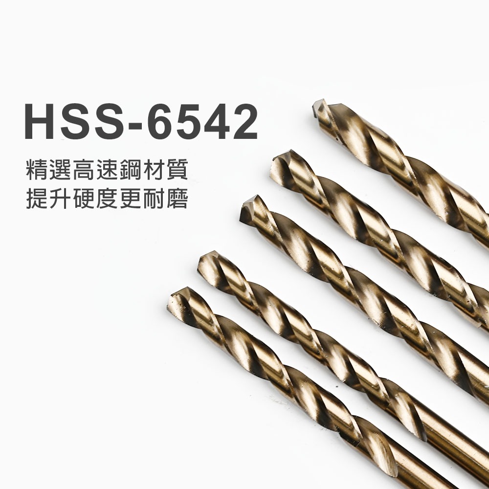 直柄麻花鑽鑽頭組25支組, , large