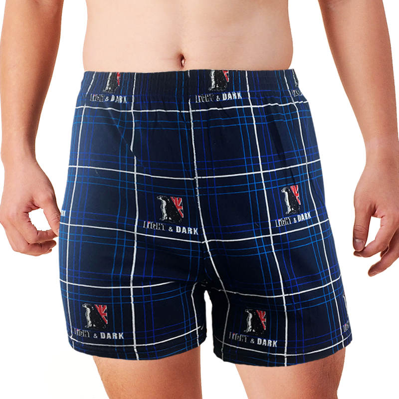 【KN】100%舒棉男四角平口內褲.輕彈性LD-B95201, , large