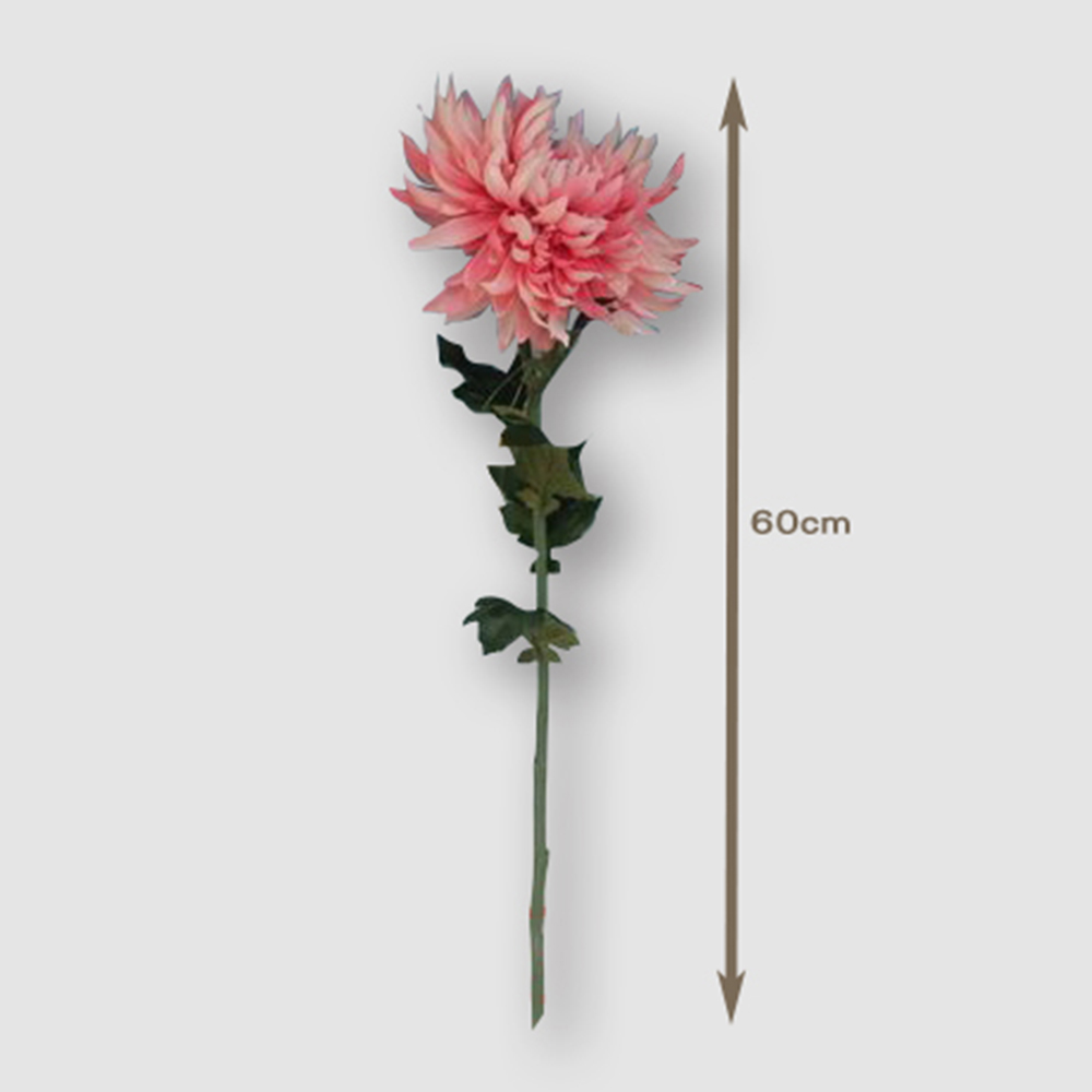ARTIFICIAL CHRYSANTHEMUM SPARY-LIGHT PINK, , large