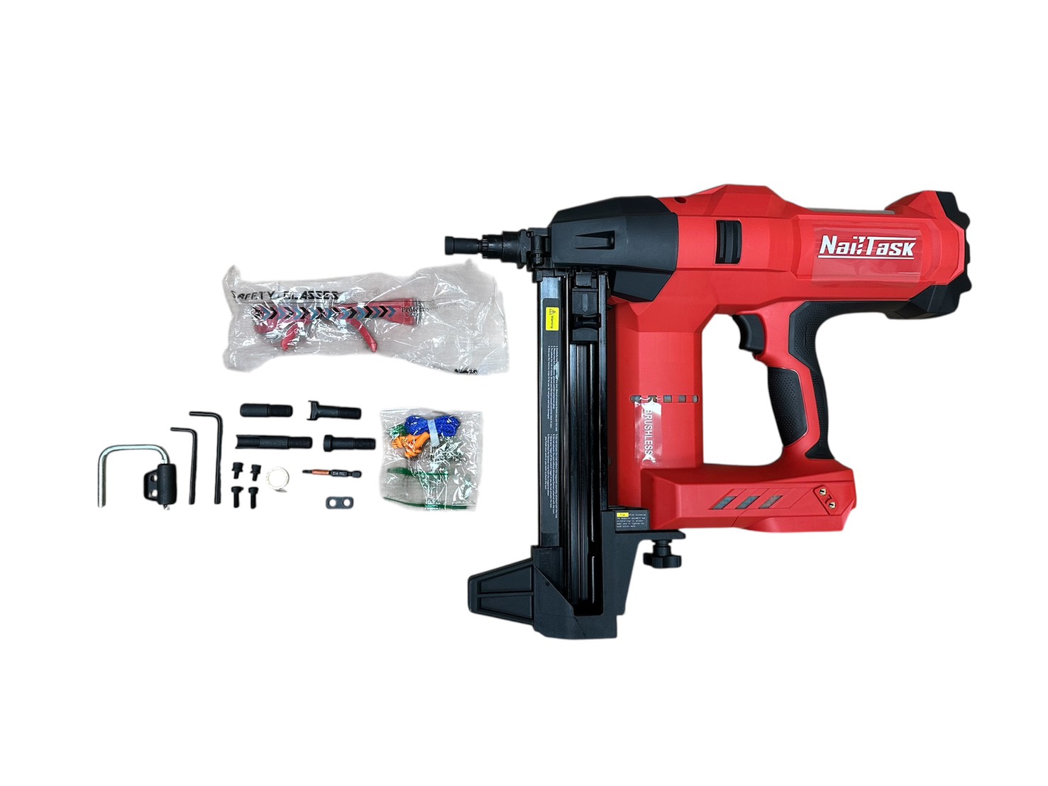 WIN五金 Nailtask(奈塔克) 18V無刷鋼釘槍(單主機) 鐵工釘槍 鋰電釘槍 直上牧田 18V釘槍 鋼釘槍 水泥釘槍, , large