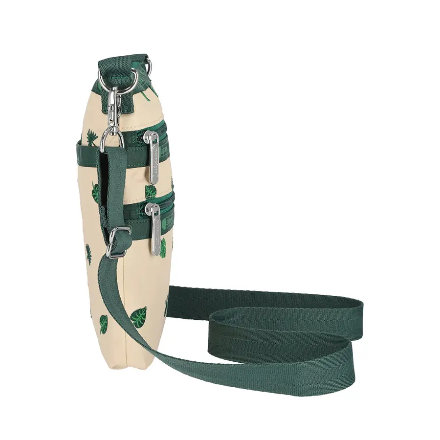 Lesportsac 3 Zip Crossbody 三層拉鍊斜背包 / 綠色慢旅, , large