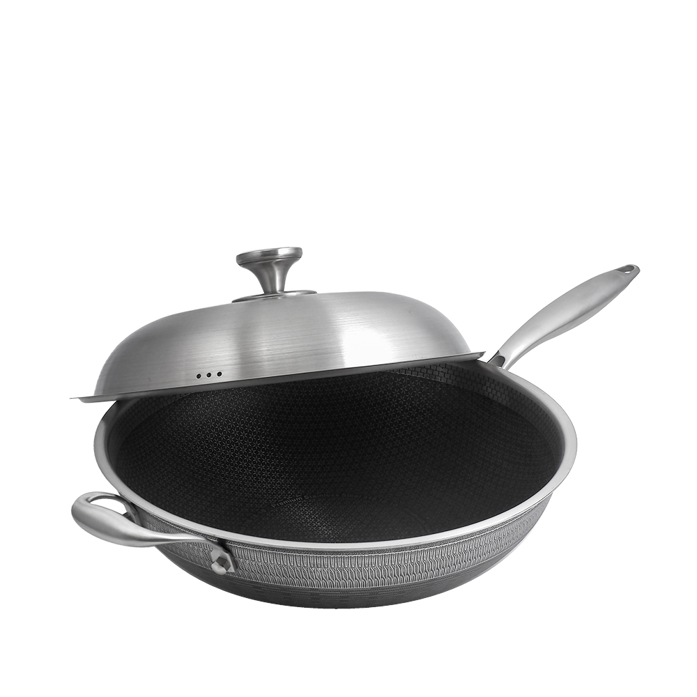 瑪露塔316不鏽鋼陶晶三代不沾炒鍋-36cm-單柄-1支, , large