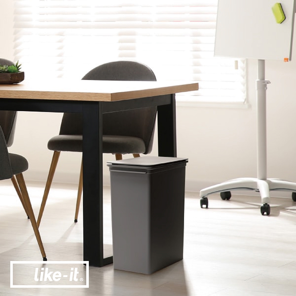 Like-it｜Seals 上蓋按壓式可堆疊垃圾桶 25L, , large