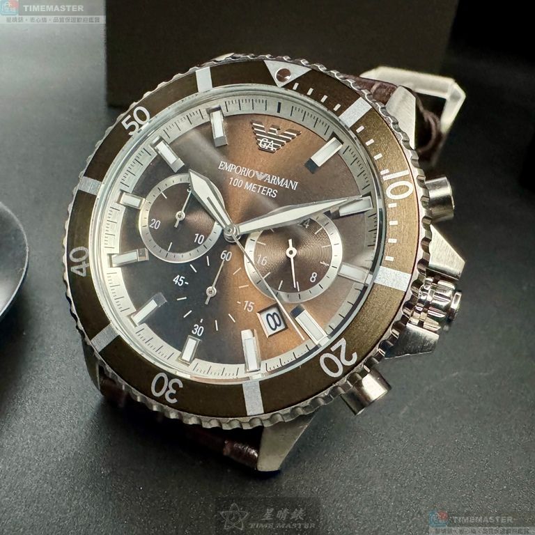 [TIMEMASTER] ARMANI watch, 42mm, AR00082, , large